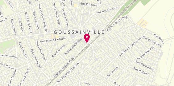 Plan de Banque Populaire Rives de Paris, 1 Bis Boulevard Roger Salengro, 95190 Goussainville