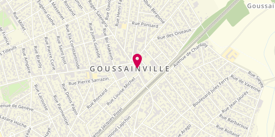 Plan de Caisse d'Epargne Goussainville, 16 Boulevard Roger Salengro, 95190 Goussainville