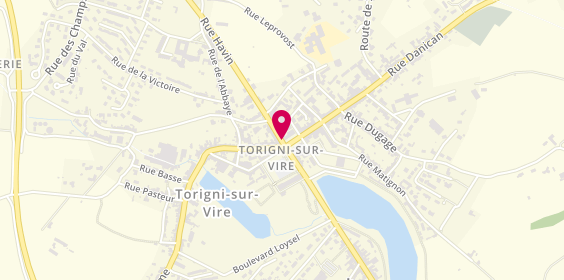 Plan de Groupama, 2 Rue Thiers, 50160 Torigny-les-Villes