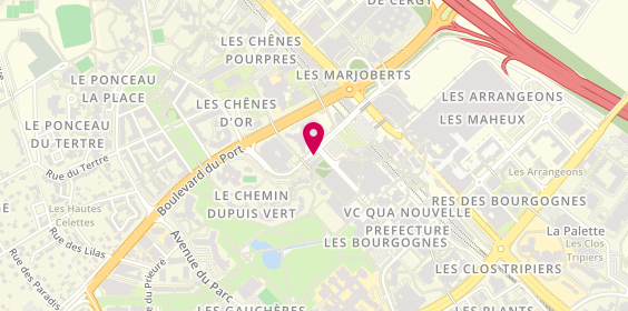 Plan de LCL-Le Crédit Lyonnais, 3 Fontaines, 95000 Cergy