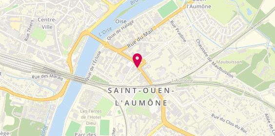 Plan de BNP, 15 Rue du Général Leclerc, 95310 Saint-Ouen-l'Aumône