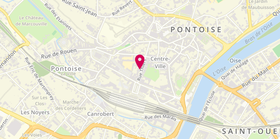 Plan de Ccm Cergy Pontoise, 11 Rue Thiers, 95300 Pontoise