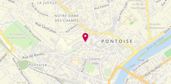 Plan de Ay Pontoise, 3 place du Petit Martroy, 95300 Pontoise