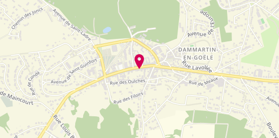 Plan de BNP Paribas - Dammartin en Goele, 80-82 Avenue du General de Gaulle, 77230 Dammartin-en-Goële