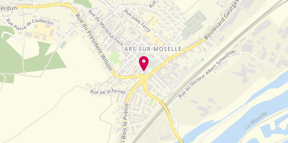 Plan de Banque Populaire, 13 place de la République, 57130 Ars-sur-Moselle