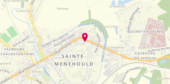 Plan de Groupama, 2 place du Général Leclerc, 51800 Sainte-Menehould