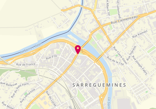 Plan de Sg, Chau. De Louvain, 57200 Sarreguemines