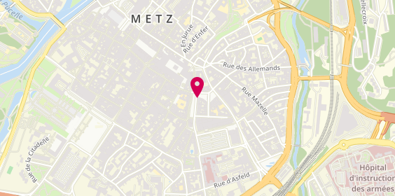Plan de Credit Agricole Metz Saint Louis, 32 Place Saint Louis, 57000 Metz