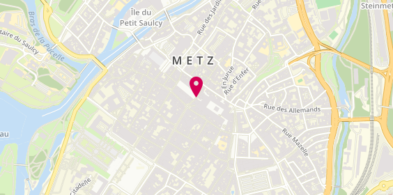 Plan de BNP Paribas, 18 Rue de Ladoucette, 57000 Metz