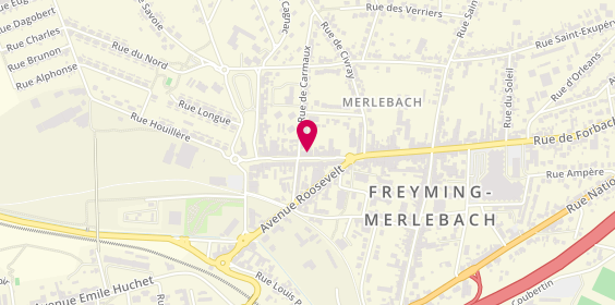 Plan de Sg, 18 Rue du Marechal Foch, 57800 Freyming-Merlebach