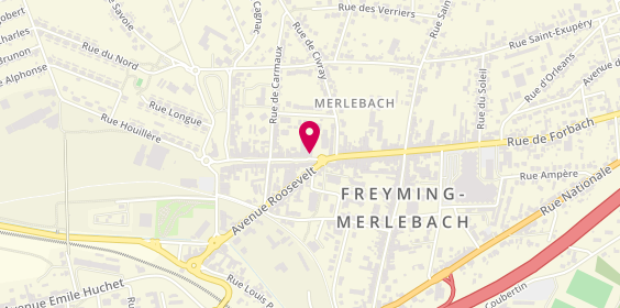 Plan de Cic, 2 Rue Maréchal Foch, 57800 Freyming-Merlebach