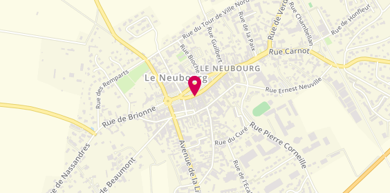 Plan de Banque Populaire, 67 Rue Dupont de l'Eure, 27110 Le Neubourg