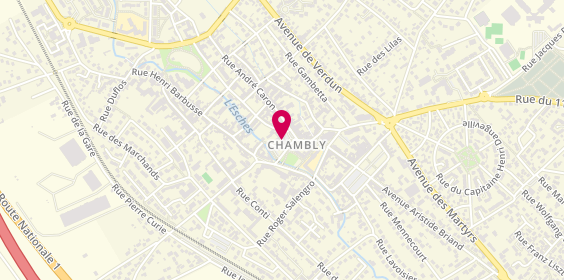 Plan de BNP Paribas - Chambly, 63 place de l'Hôtel de Ville, 60230 Chambly