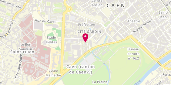 Plan de CASDEN Banque Populaire, le Wagram
54 avenue de l'Hippodrome, 14000 Caen