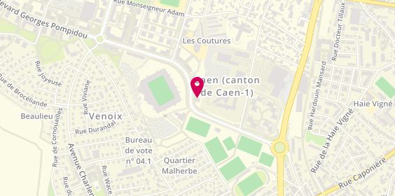Plan de CIC, 2 Bis Boulevard Georges Pompidou, 14000 Caen