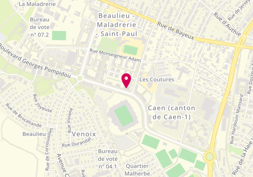 Plan de Crédit Mutuel, 18 Boulevard Georges Pompidou, 14000 Caen