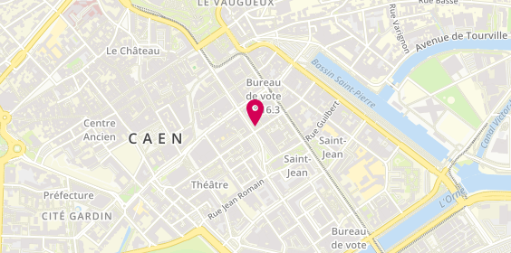 Plan de Cic, 59 Rue Saint-Jean, 14000 Caen