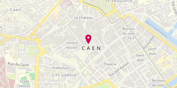 Plan de Interfimo, 6 place de la République, 14000 Caen