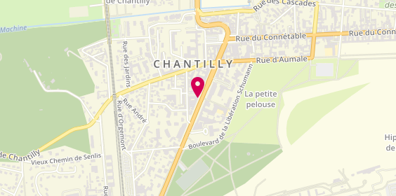 Plan de CCF, 26 avenue du Maréchal Joffre, 60500 Chantilly