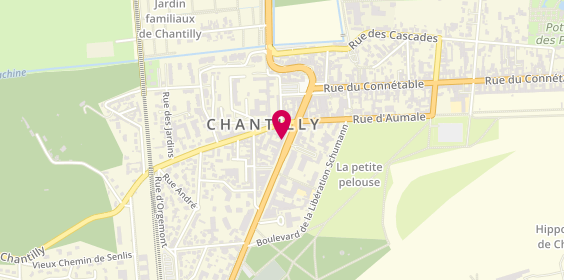Plan de Chantilly Joffre, 10 avenue du Maréchal Joffre, 60500 Chantilly
