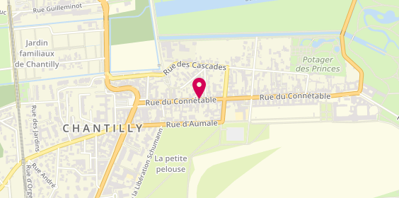 Plan de Agence Chantilly, 114 Rue du Connétable, 60500 Chantilly