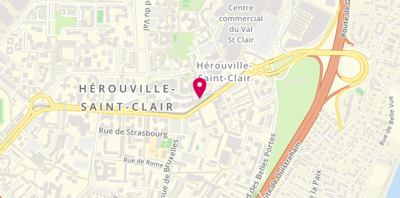 Plan de Crédit Mutuel, 19 avenue de la Grande Cavée, 14200 Hérouville-Saint-Clair