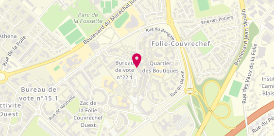 Plan de Caisse Epargne, 43 Rue des Boutiques, 14000 Caen