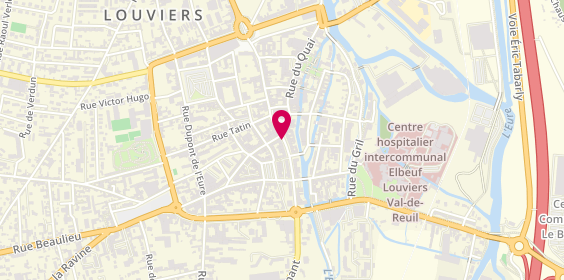 Plan de Louviers Foch, 33 Rue Marechal Foch, 27400 Louviers