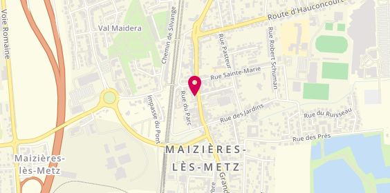 Plan de CIC, 71 Grand Rue, 57280 Maizières-lès-Metz