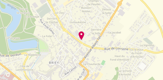 Plan de Crédit Mutuel, 1 A Rue Raymond Mondon, 54150 Val-de-Briey