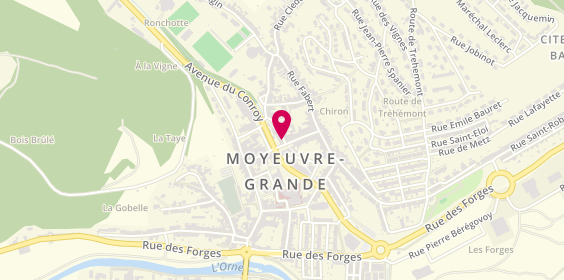 Plan de Sg, 17 Rue de la Marne, 57250 Moyeuvre-Grande