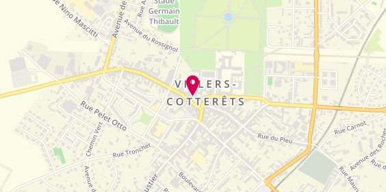 Plan de LCL Banque et assurance, 14 place du Dr Mouflier, 02600 Villers-Cotterêts