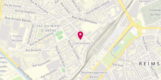 Plan de Crédit Mutuel Professionnels, 14 Rue Edouard Mignot, 51100 Reims
