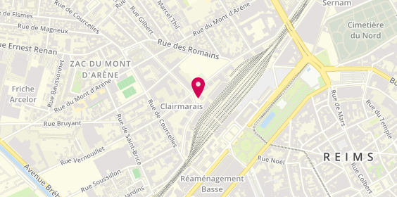 Plan de Nord Est Mobility, 26 Rue André Pingat, 51100 Reims