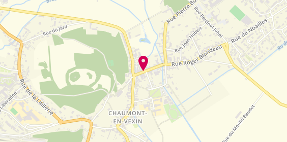Plan de Agence de Chaumont en Vexin, 13 Rue de la République, 60240 Chaumont-en-Vexin