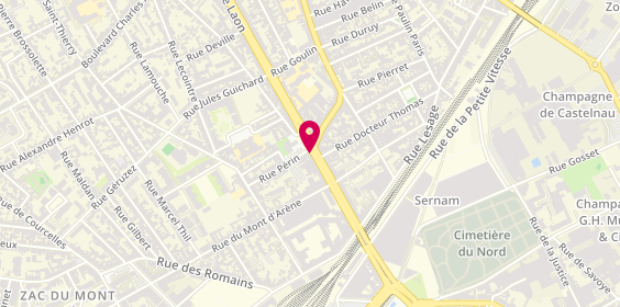 Plan de LCL Banque et assurance, 73 avenue de Laon, 51100 Reims