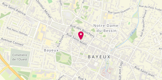 Plan de Sg, 26 Rue Saint-Malo, 14400 Bayeux