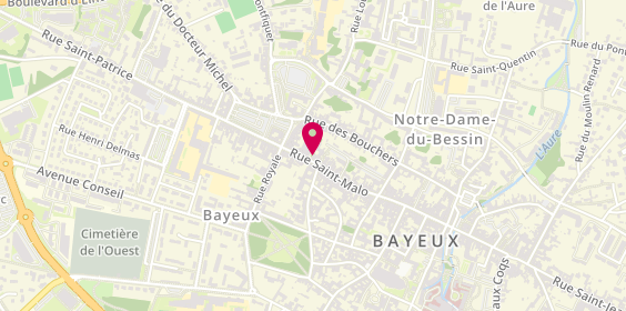 Plan de CIC, 68 Rue Saint-Malo, 14400 Bayeux
