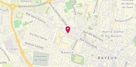 Plan de MACIF, 51 Rue Saint-Patrice, 14400 Bayeux