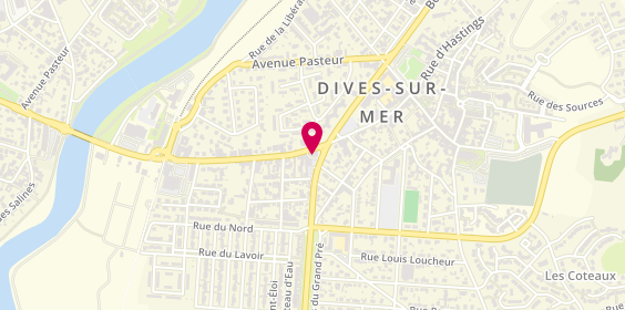 Plan de Caisse d'Epargne Dives sur Mer, 55-57 Rue Général de Gaulle, 14160 Dives-sur-Mer