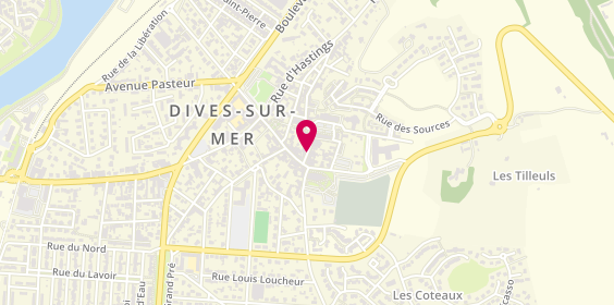 Plan de Société Générale, 5 Rue Paul Canta, 14160 Dives-sur-Mer