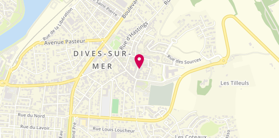 Plan de Crédit Mutuel, 20 Rue Paul Canta, 14160 Dives-sur-Mer