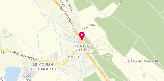 Plan de Crédit Agricole Normandie-Seine, 57 Rue Saint-Pierre, 27290 Montfort-sur-Risle
