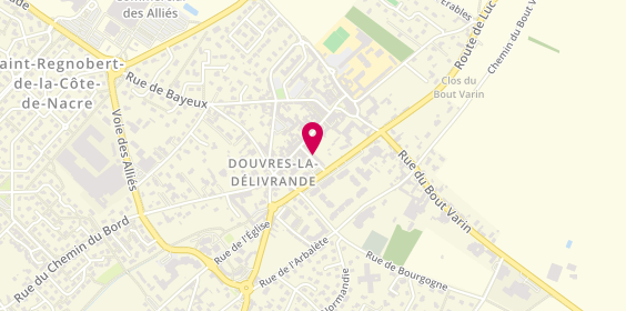 Plan de Crédit Mutuel, 14 Rue Louis Lelièvre, 14440 Douvres-la-Délivrande