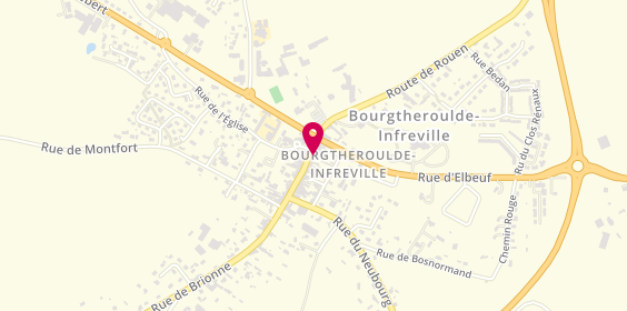 Plan de Caisse d'Epargne Bourgtheroulde, 45 Grande Rue Bourgtheroulde Infreville, 27520 Grand-Bourgtheroulde