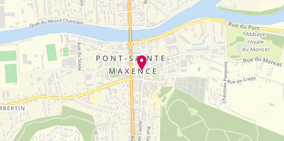 Plan de LCL Banque et assurance, 44 Rue Charles Lescot, 60700 Pont-Sainte-Maxence