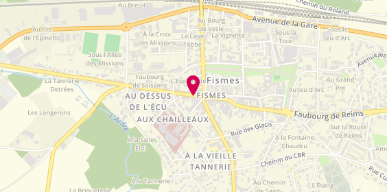 Plan de Caisse d'Epargne, 3 Rue d'Ardre, 51170 Fismes