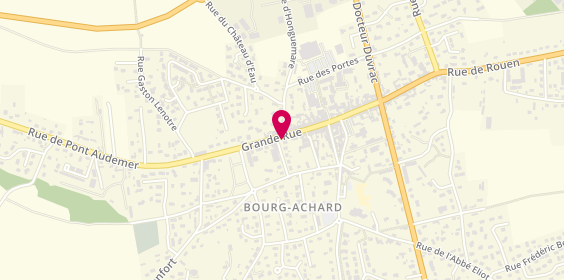 Plan de Caisse d'Epargne Bourg Achard, 319 Grande Rue, 27310 Bourg-Achard