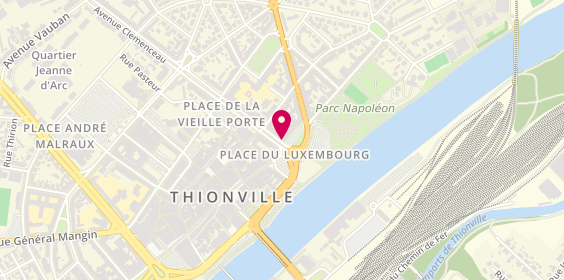 Plan de Crédit Mutuel, 2 square du 11 Novembre, 57100 Thionville