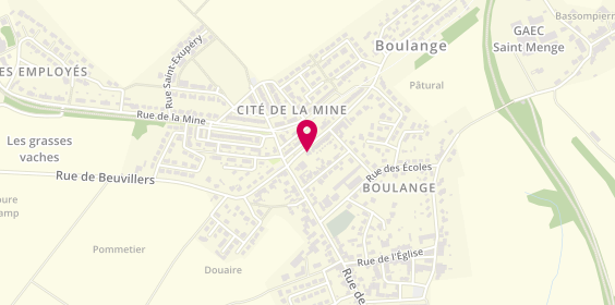 Plan de Crédit Mutuel, 6 Rue de Ludelange, 57655 Boulange